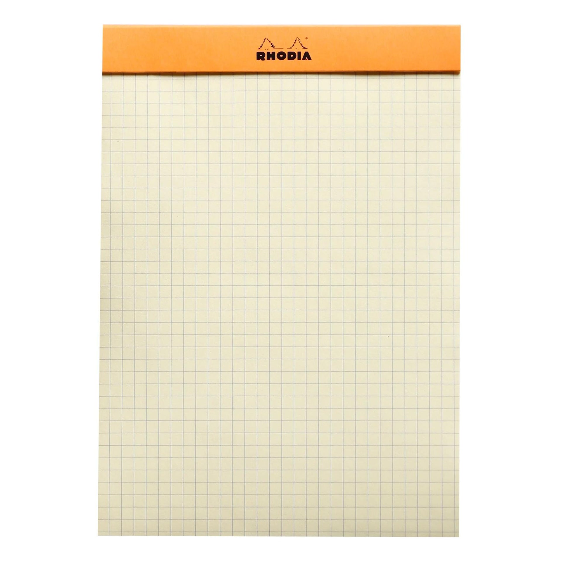 Rhodia No. 16 Top Stapled Legal Pad A5 Lined Orange