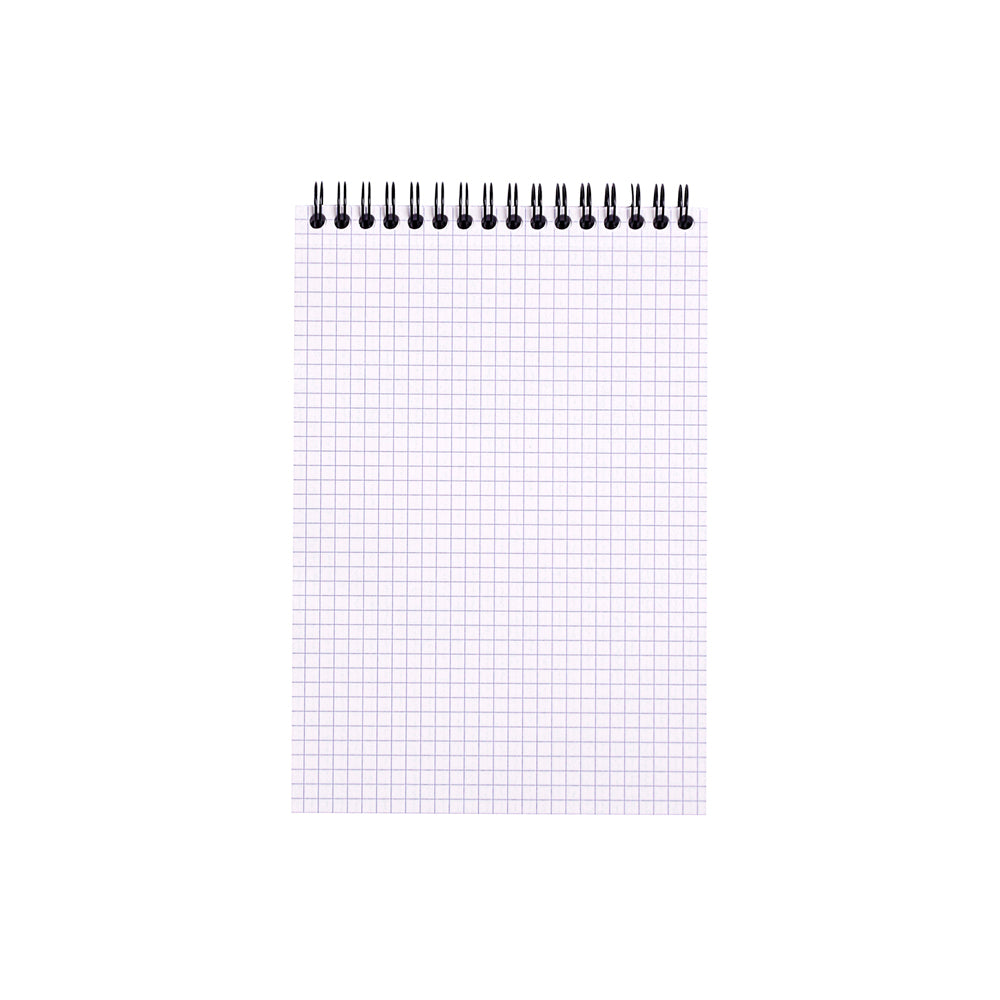 Rhodia Wirebound Notepad A5 Grid Black