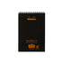 Rhodia Wirebound Notepad A5 Lined Black