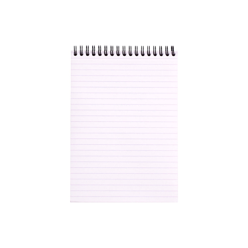 Rhodia Wirebound Notepad A5 Lined Orange