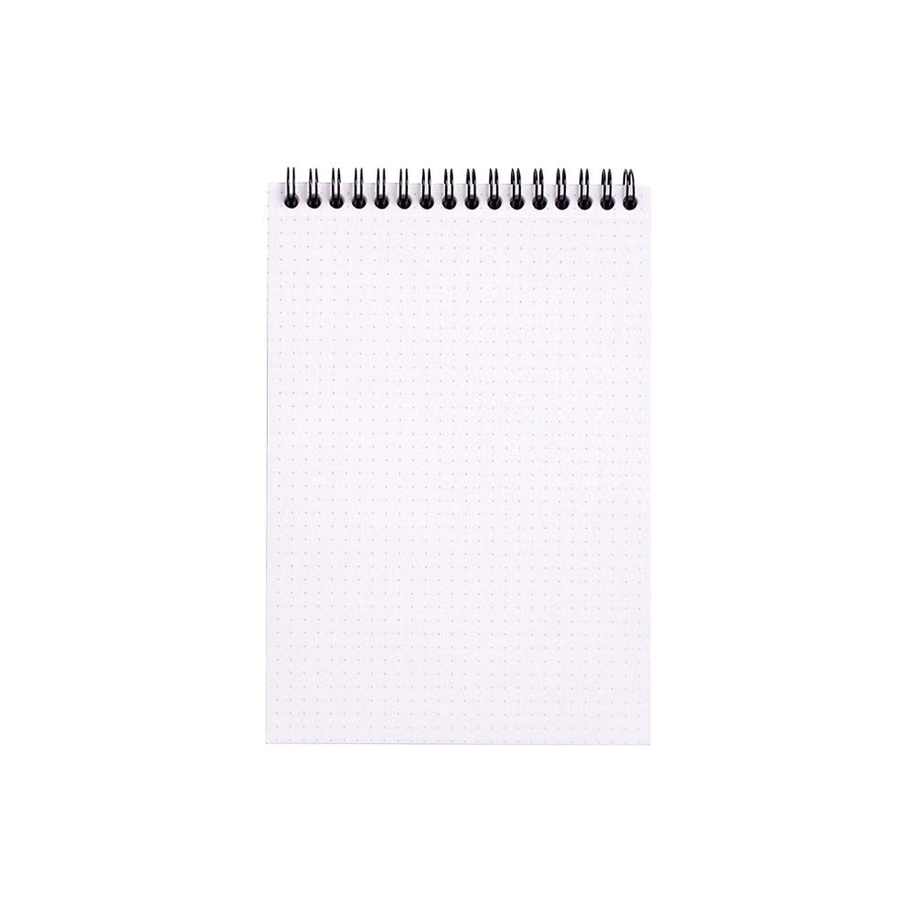 Rhodia Wirebound Notepad A5 Dot Grid Black