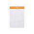 Rhodia No. 16 Top Stapled Notepad A5 Dot Grid Orange
