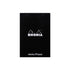 Rhodia No. 16 Top Stapled Notepad A5 Dot Grid Black