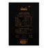Rhodia No. 18 Top Stapled Notepad A4 Blank Black