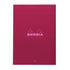 Rhodia No. 18 Top Stapled Notepad A4 Lined Plum