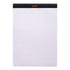 Rhodia No. 18 Top Stapled Notepad A4 Grid Black