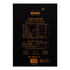 Rhodia No. 18 Top Stapled Notepad A4 Grid Black