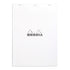 Rhodia No. 18 Top Stapled Notepad A4 Grid White