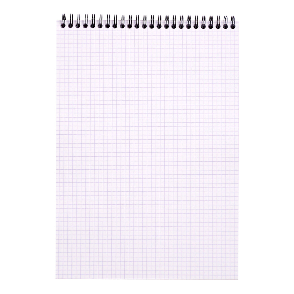 Rhodia Wirebound Notepad A4 Grid Orange