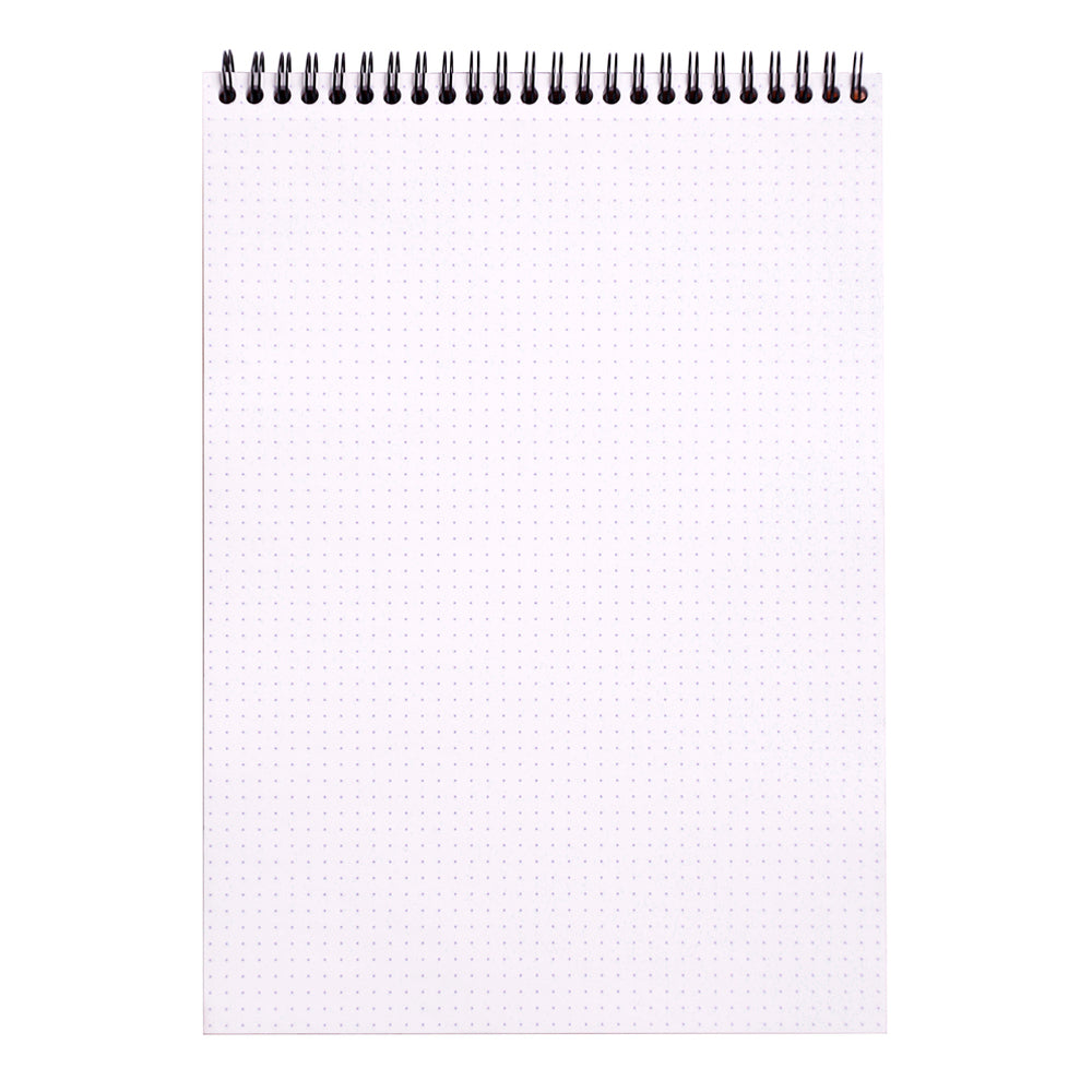 Rhodia Wirebound Notepad A4 Dot Grid Black