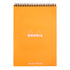 Rhodia Wirebound Notepad A4 Dot Grid Orange