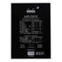 Rhodia No. 18 Top Stapled Notepad A4 Dot Grid Black