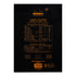 Rhodia No. 18 Top Stapled Notepad A4 Lined Black