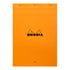 Rhodia No. 18 Top Stapled Notepad A4 Lined Orange
