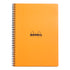 Rhodia Wirebound Notebook A4+ Grid Orange