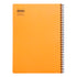 Rhodia Wirebound Notebook A4+ Grid Orange