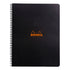 Rhodia Wirebound Notebook A4+ Grid Black