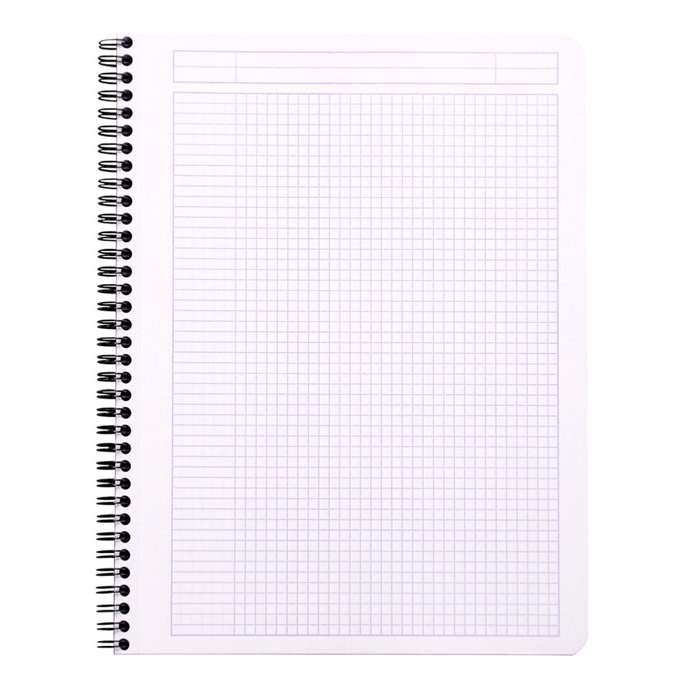 Rhodia Wirebound Notebook A4+ Grid Black