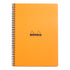 Rhodia Wirebound Notebook A4+ Lined Orange