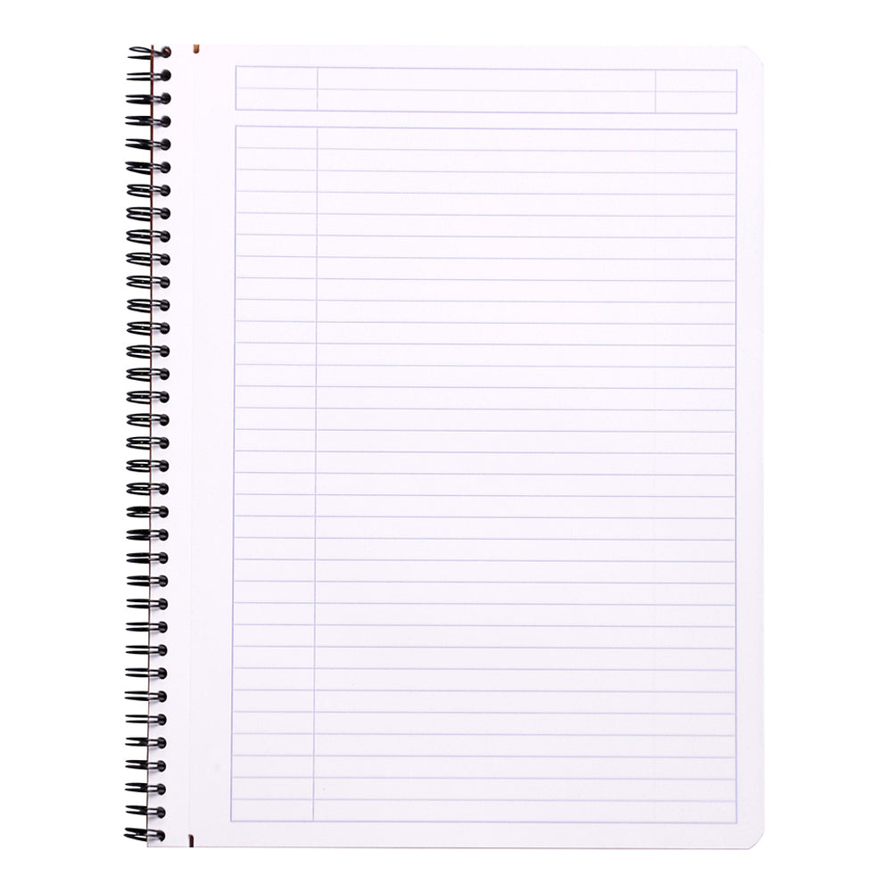 Rhodia Wirebound Notebook A4+ Lined Black