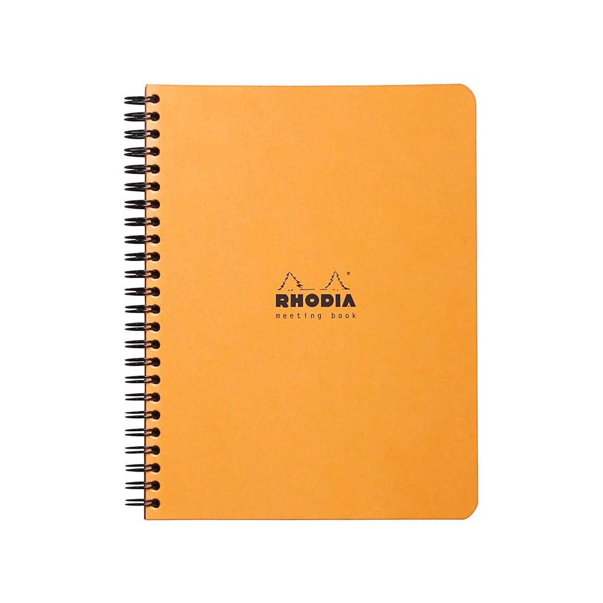 Rhodia Meeting Book Wirebound A5+ Orange