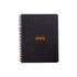 Rhodia Meeting Book Wirebound A5+ Black