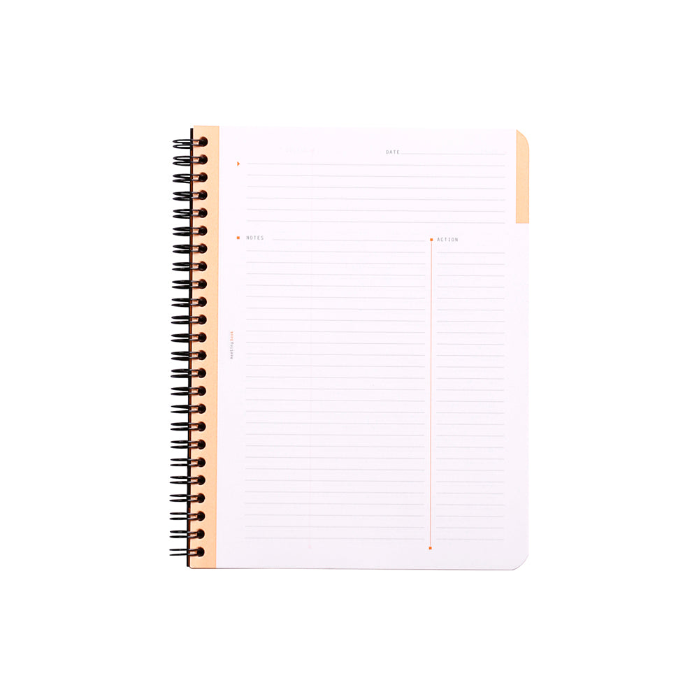 Rhodia Meeting Book Wirebound A5+ Black