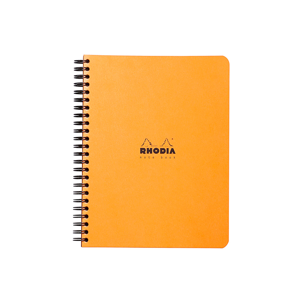 Rhodia Wirebound Notebook A5+ Grid Orange