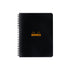 Rhodia Wirebound Notebook A5+ Grid Black