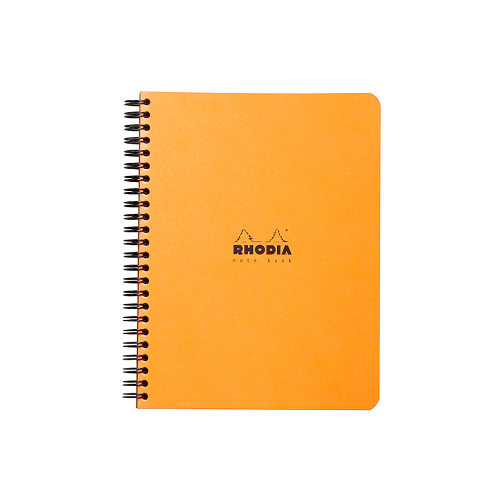 Rhodia Wirebound Notebook A5+ Dot Grid Orange