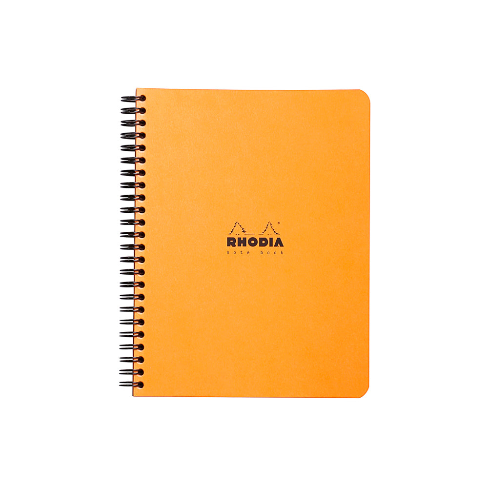 Rhodia Wirebound Notebook A5+ Lined Orange