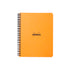Rhodia Wirebound Notebook A5+ Lined Orange