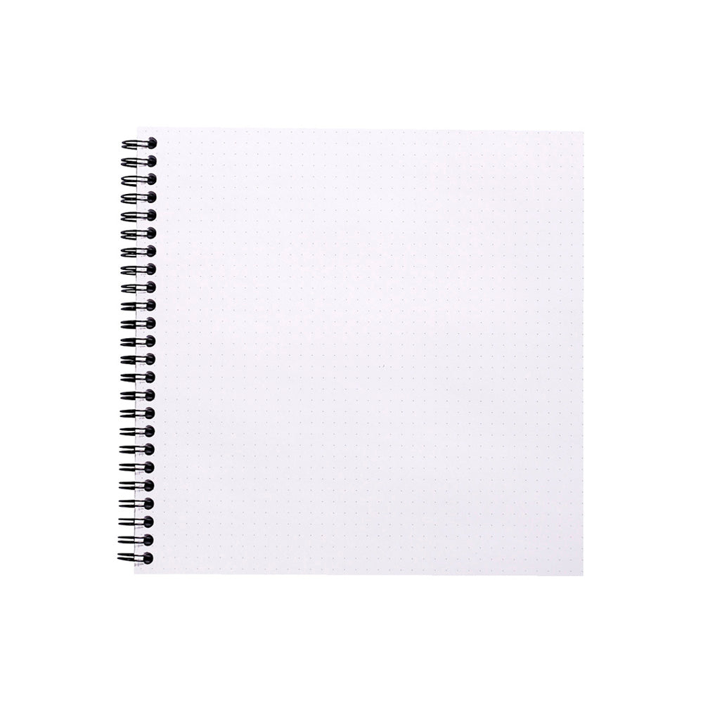 Rhodia Reverse Book Wirebound 2-in-1 Notepad & Notebook Dot Grid Orange