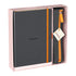 Rhodiarama Goalbook & Pencil Case Gift Set Titanium