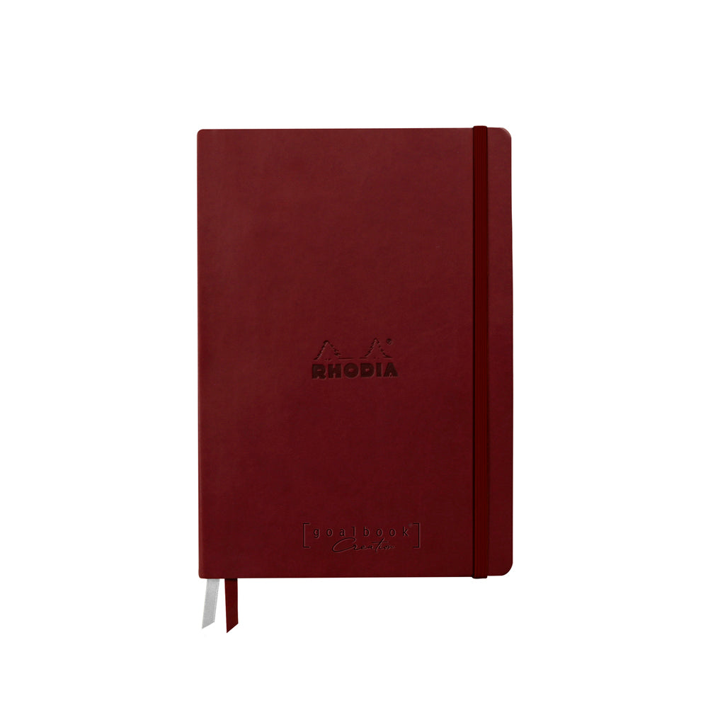 Rhodiarama Goalbook Creation A5 Blank Burgundy