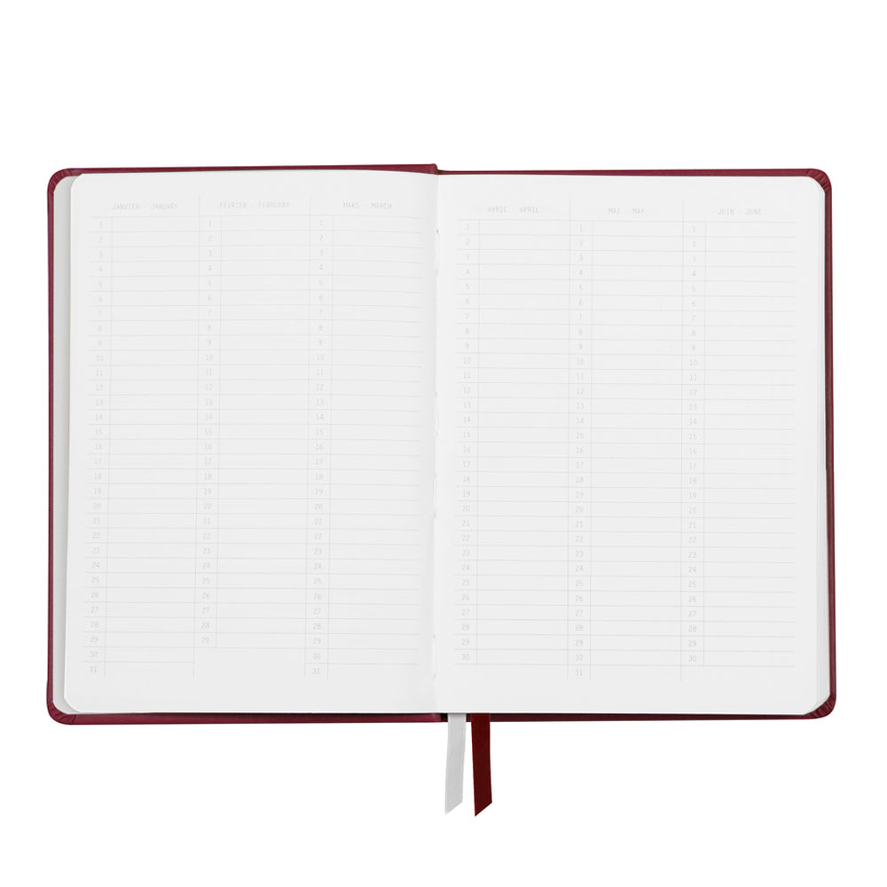 Rhodiarama Goalbook Creation A5 Blank Nacarat