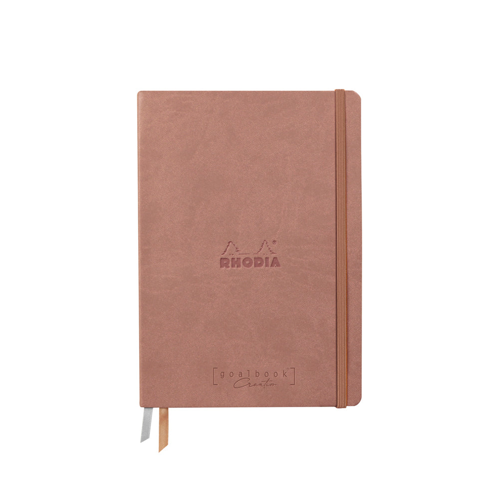 Rhodiarama Goalbook Creation A5 Blank Rosewood