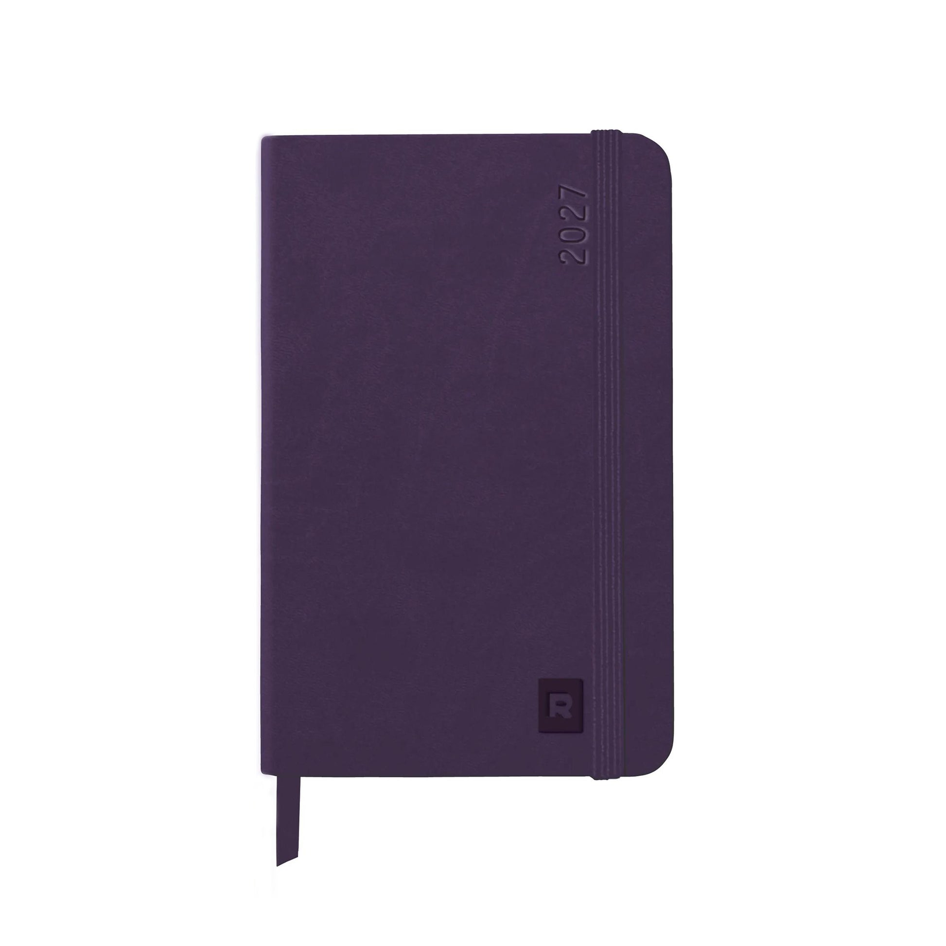 Rhodia 2027 Weekly Notebook Diary A6 Eggplant