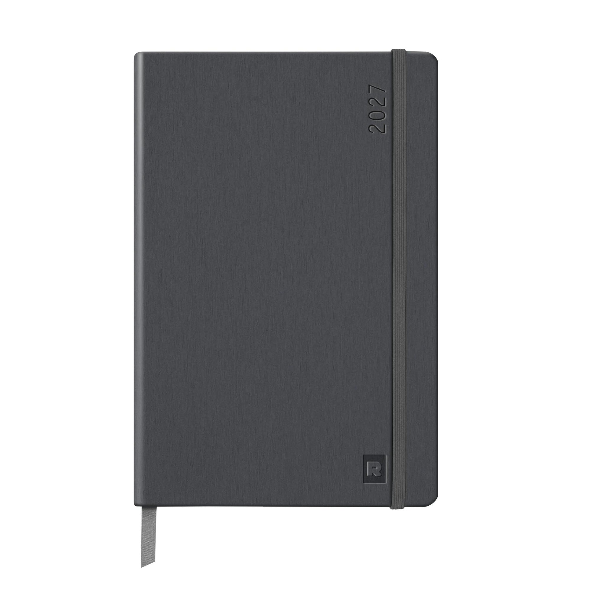 Rhodia 2027 Weekly Notebook Diary A5 Titanium
