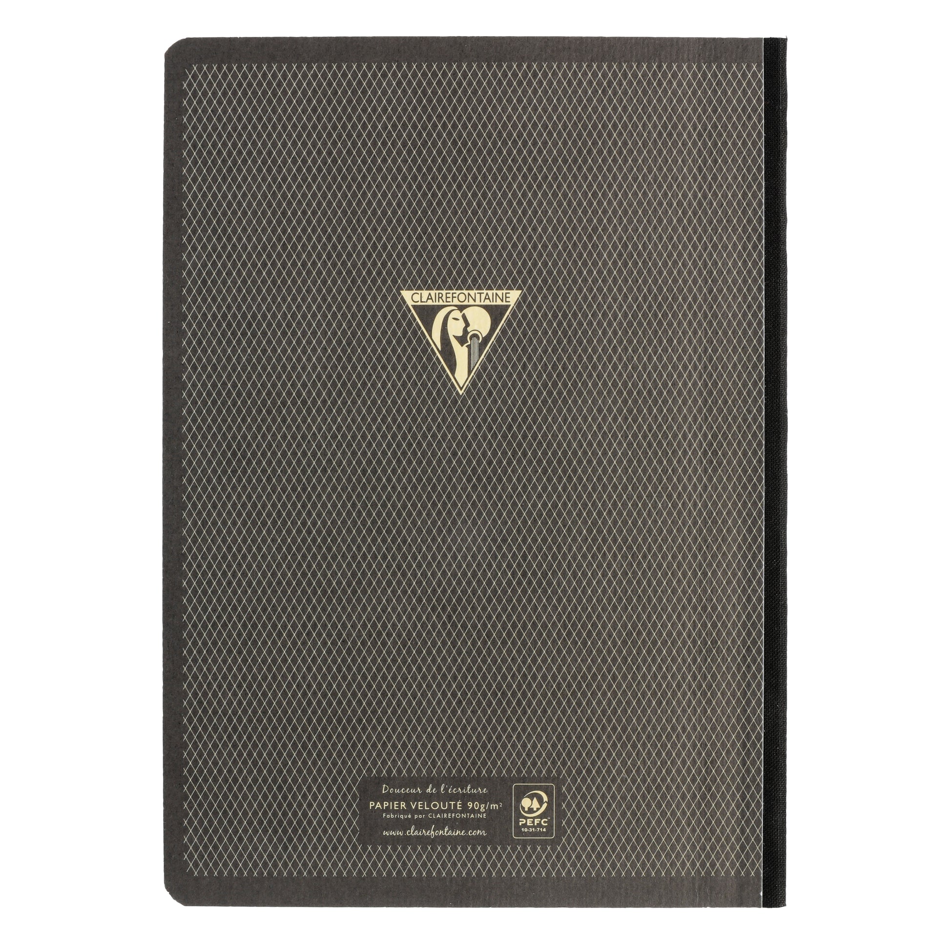 Clairefontaine 1951 Clothbound Notebook A5 Lined Black