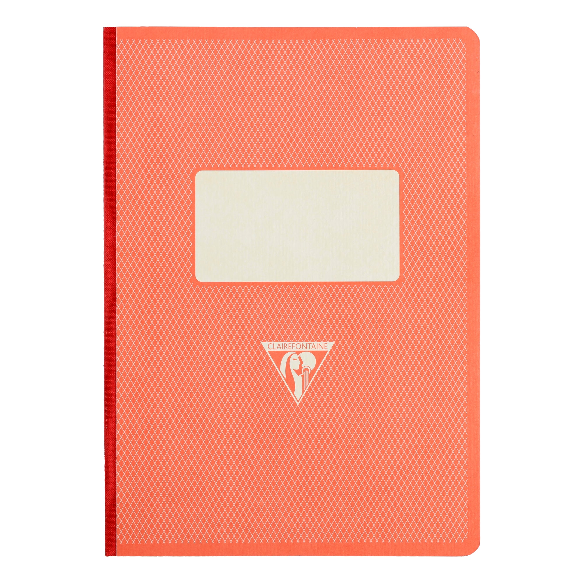 Clairefontaine 1951 Clothbound Notebook A5 Lined Red Coral