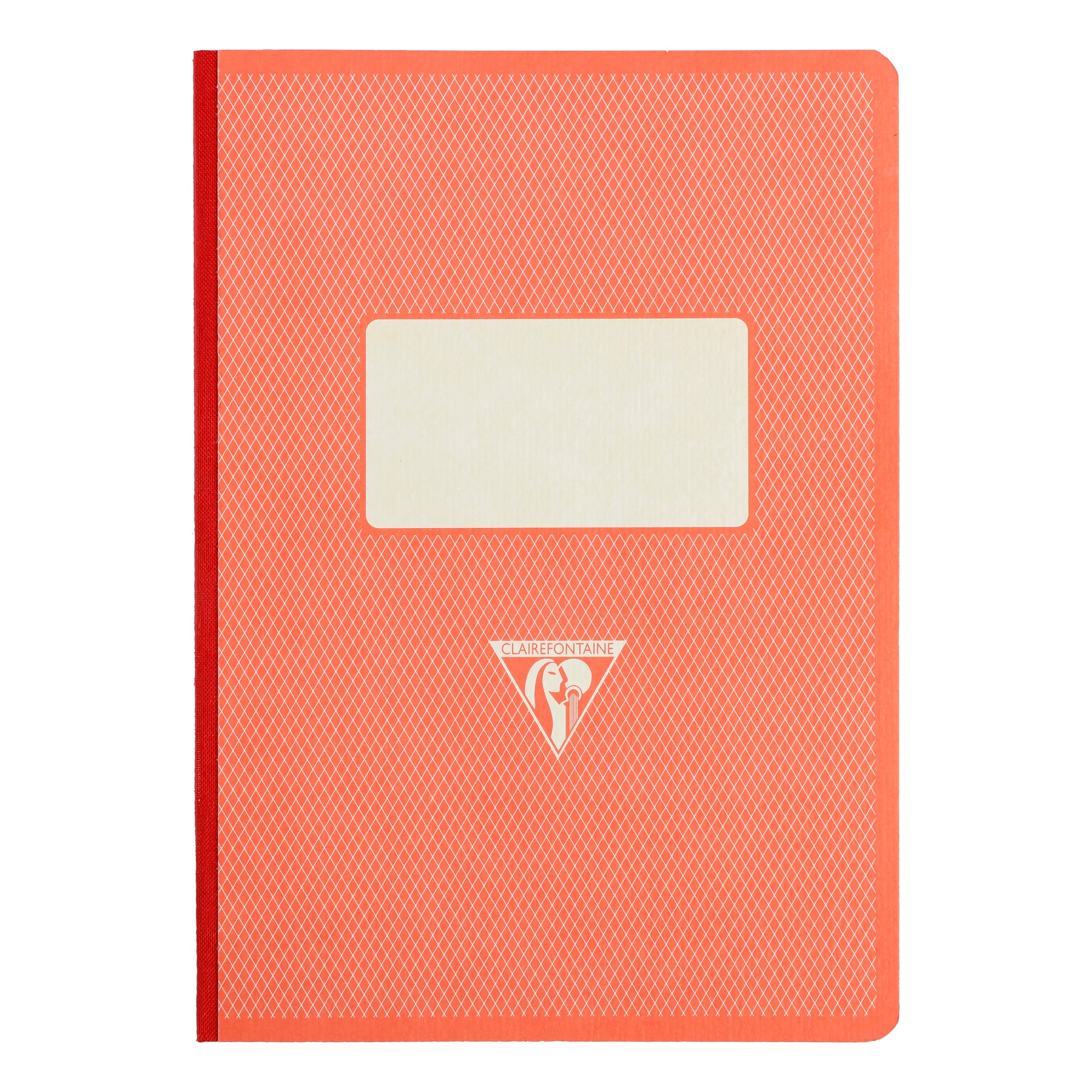 Clairefontaine 1951 Clothbound Notebook A5 Lined Red Coral