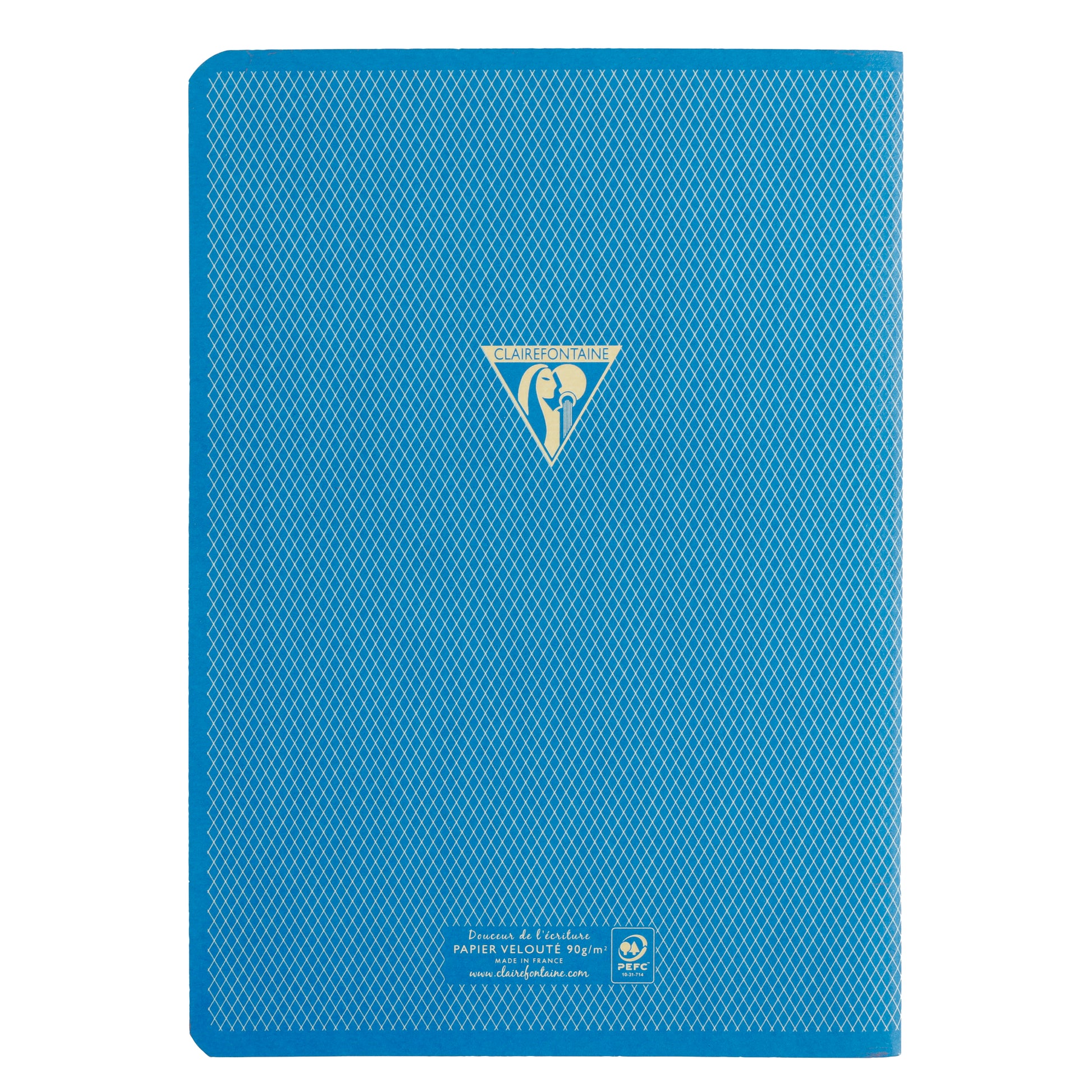 Clairefontaine 1951 Stapled Notebook A5 Lined Blue