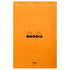 Rhodia No. 19 Top Stapled Legal Pad A4+ Lined Orange