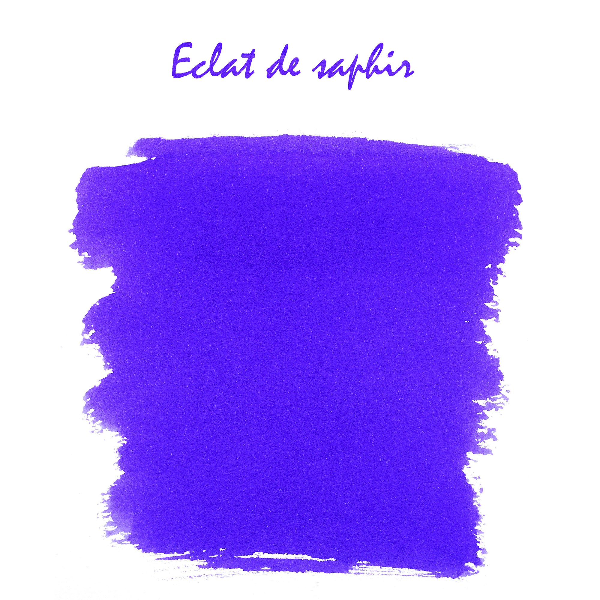 Tin of 6 Standard Ink Cartridges Eclat de Saphir (Sapphire Blue)