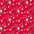 Clairefontaine Wrapping Paper Counter Roll 50 m x 70 cm Mistletoe Red