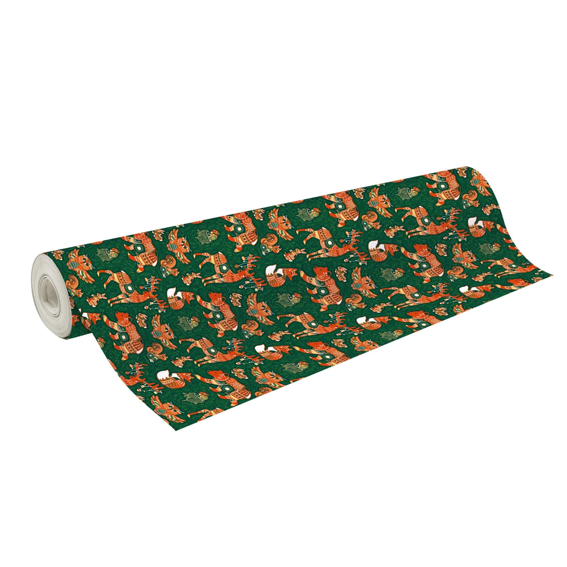 Clairefontaine Wrapping Paper Counter Roll 50 m x 70 cm Woodland Forest
