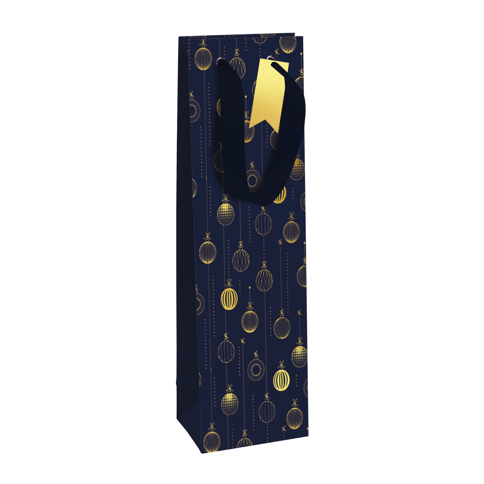 Clairefontaine Gift Bag Midnight Christmas Bottle