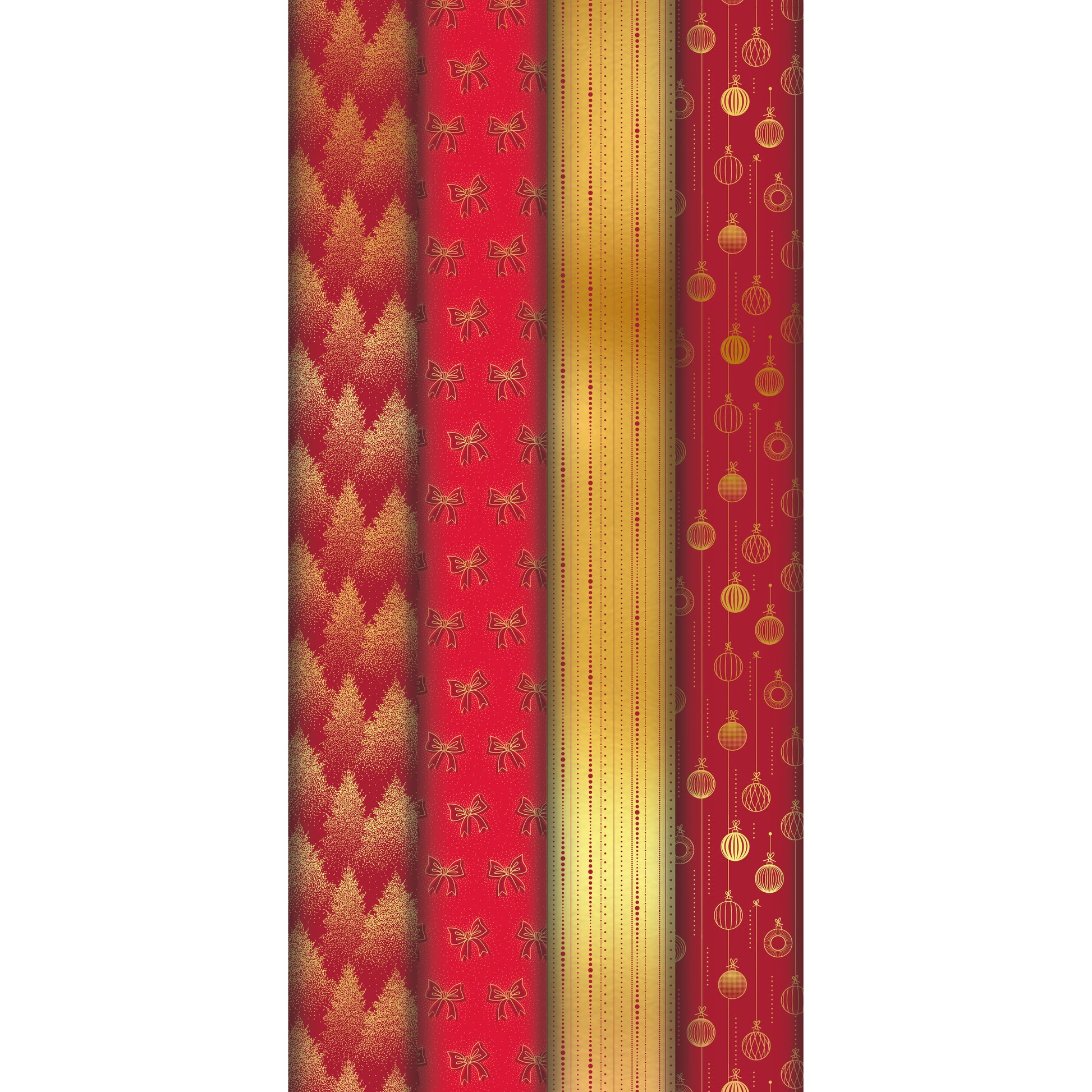 Clairefontaine Wrapping Paper Roll (2 metres) Christmas Radiance