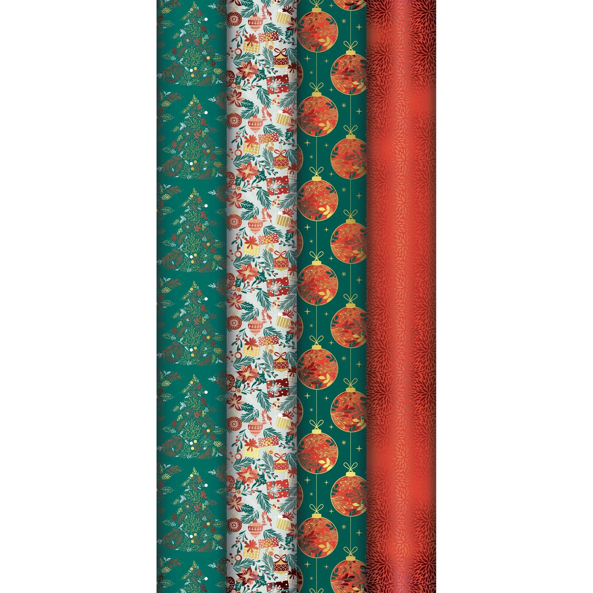 Clairefontaine Wrapping Paper Roll (2 metres) Christmas Elegance